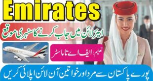 How to Apply For Emirates Airline jobs